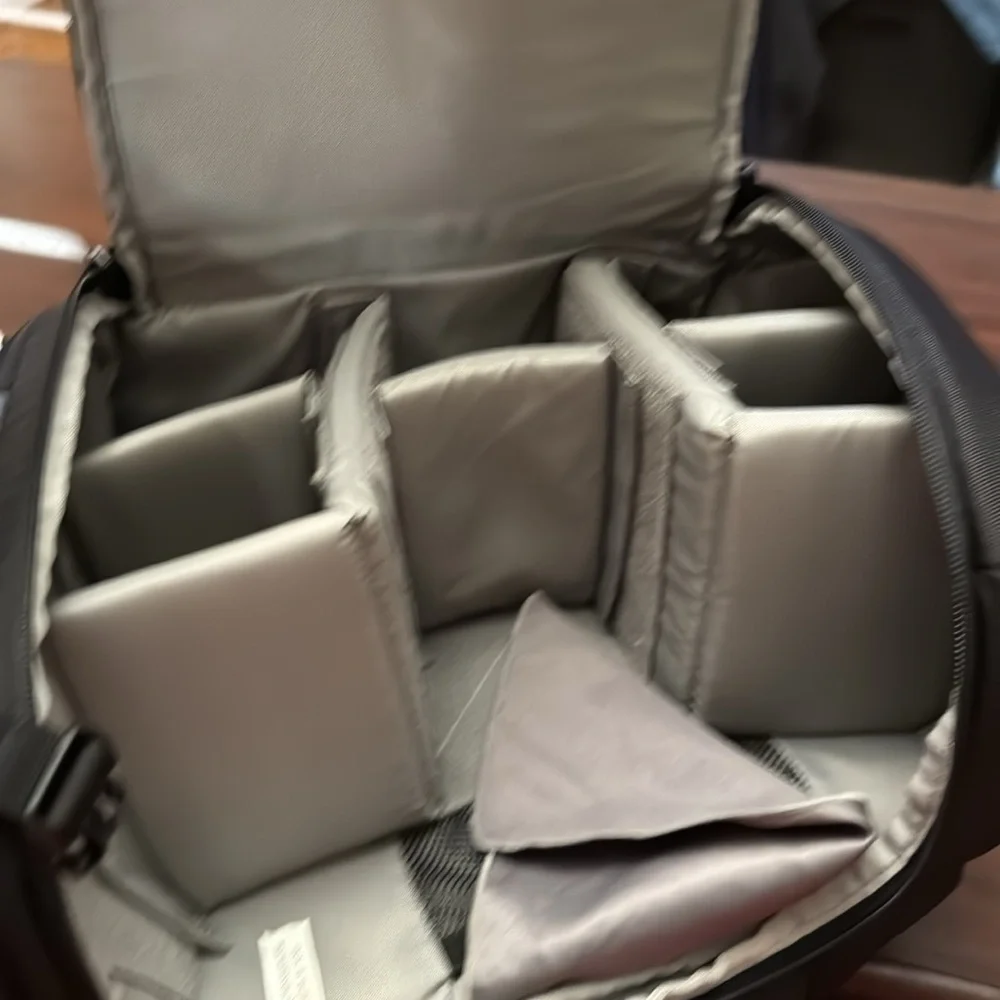Lowepro black Slingshot backpack (see measurements)